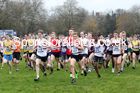 Boys under-15s, 2019 European Cross Country Trials and British Cross Challenge, Sefton Park, Liverpool.  Photo: David T. Hewitson/Sports for All Pics